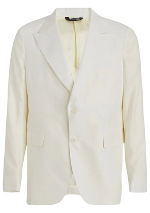 Brian Dales single-breasted blazer - White