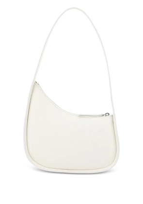 The Row Half Moon leather shoulder bag - Neutrals