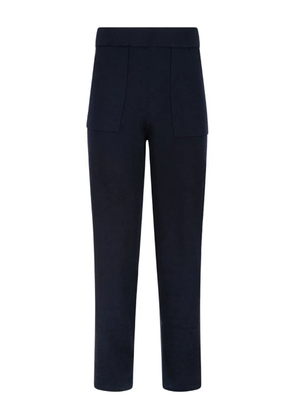 Malo elastic-waist trousers - Blue