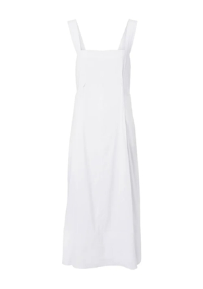 Vince square-neck midi dress - White
