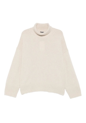 Soeur roll-neck wool sweater - Neutrals