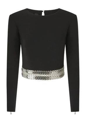 PINKO long-sleeve top - Black