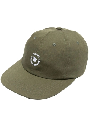 Palmes logo print cap - Green