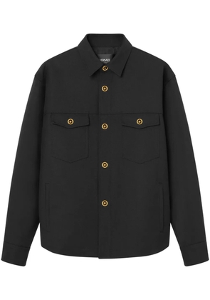 Versace Cavalry wool overshirt - White