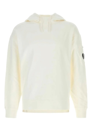 C.P. Company Lens-detail hoodie - Neutrals