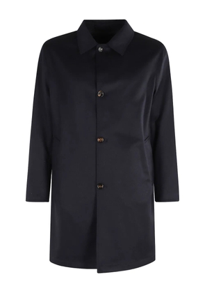 Kired button-up shirt jacket - Blue