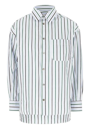 A.P.C. striped shirt - White