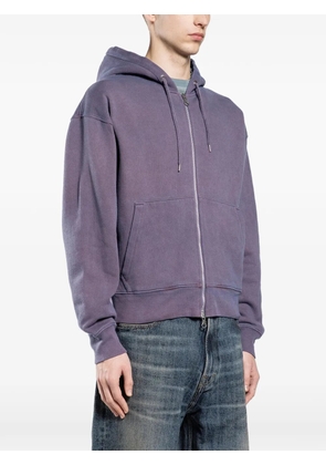 OUR LEGACY zip-up hoodie - Purple