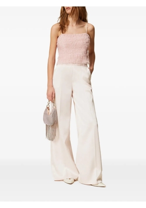 TWINSET ruffle-detail top - Pink