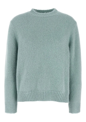 Jil Sander crew-neck long-sleeve sweater - Blue