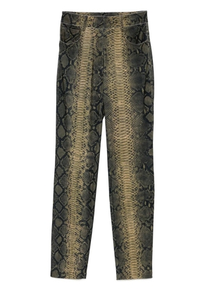 Norma Kamali high-waisted leggings - Green