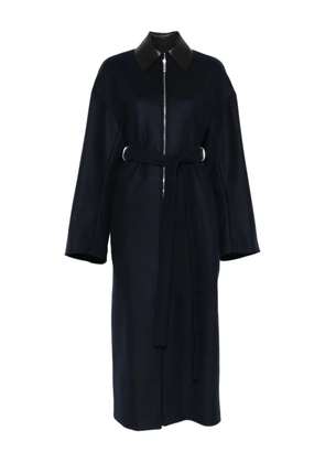 Sportmax zip-up trench coat - Black