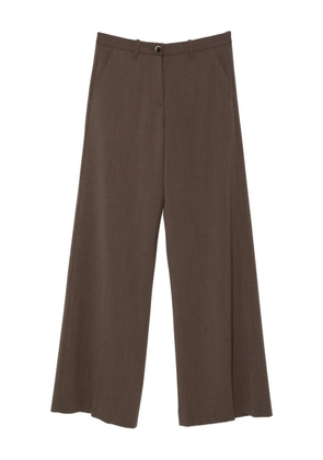 Nine In The Morning stretch-wool trousers - Brown