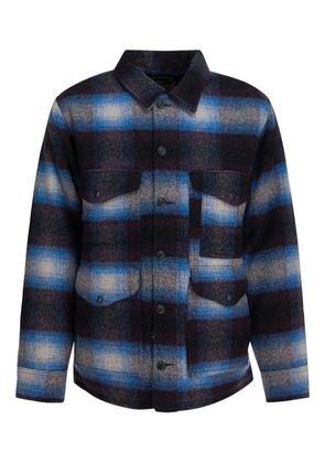 Filson plaid-pattern coat - Blue