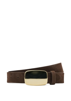 L'Agence Hennie suede belt - Brown