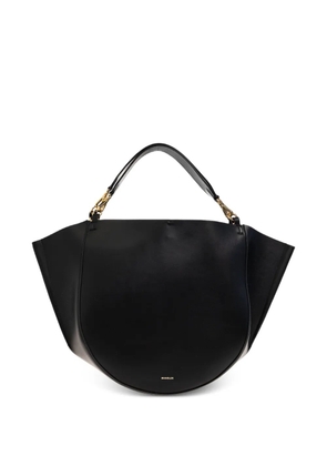 Wandler flap top handle tote bag - Black