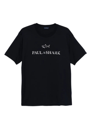 Paul & Shark logo-print t-shirt - Blue