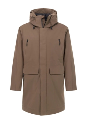 Boggi Milano L-Block padded coat - Brown