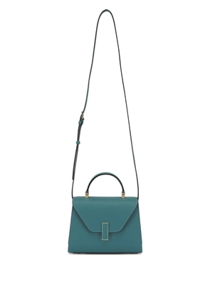 Valextra micro Iside leather tote bag - Green