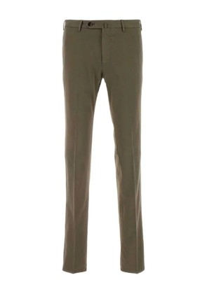 PT Torino stretch cotton blend trousers - Brown