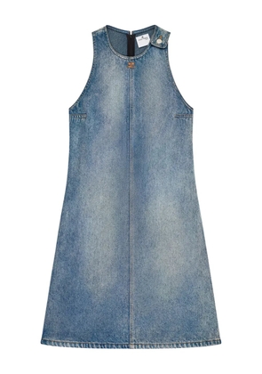 Courrèges Sleeveless Denim Dress - Blue