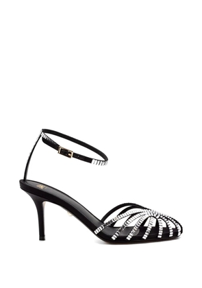 Alevì Penelope embellished-strap sandals - Black