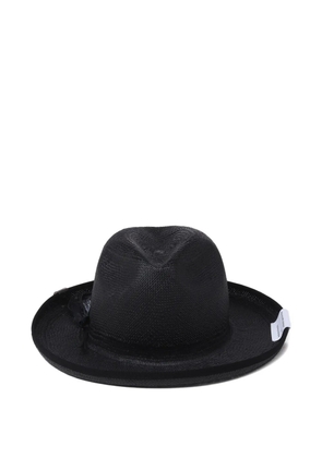 Ca4la floral-detail hat - Black