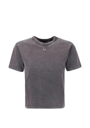 Ottolinger pierced T-shirt - Grey