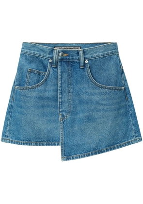 Alexander Wang wrapped skirt - Blue
