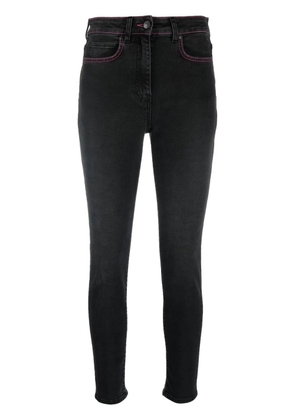 MSGM tonal-stitch skinny jeans - Black
