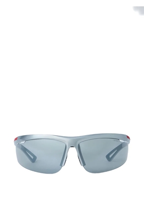 Prada Linea Rossa PS A02S square-frame sunglasses - Silver