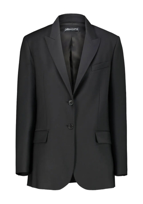 DRHOPE two-button wool blazer - Black