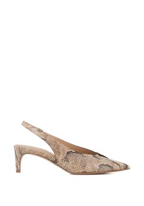 Del Carlo pointed slingback pumps - Neutrals