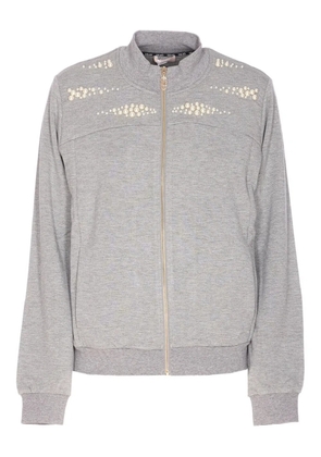 LIU JO zip-up sweatshirt - Grey