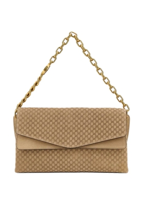 Gucci large chain-strap shoulder bag - Neutrals