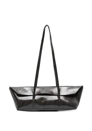 Christopher Esber Gondola Leaf patent leather tote bag - Black