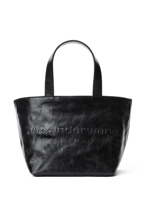Alexander Wang small Punch leather tote bag - Black