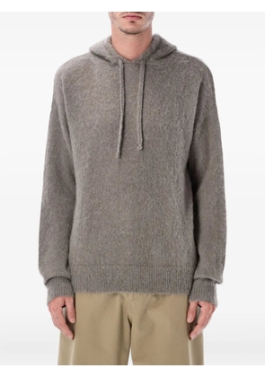rold skov drawstring-hood hoodie - Grey