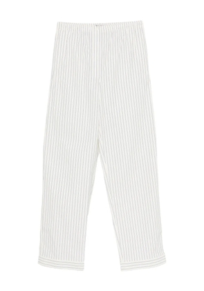 Miu Miu striped trousers - Neutrals