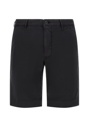 Incotex cotton bermuda shorts - Black