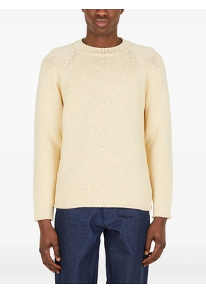Sky High Farm crew-neck embroidered sweater - Neutrals