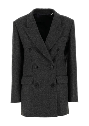 ISABEL MARANT Isidora double-breasted wool coat - Grey