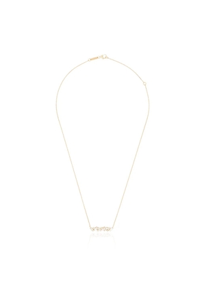 Suzanne Kalan Sparkler Bar 18kt yellow gold diamond necklace