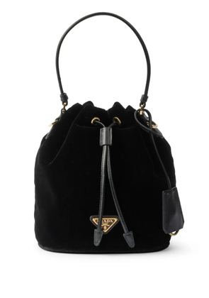 Prada Re-Edition velvet mini-bag - Black