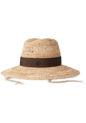 Maison Michel Kate fedora hat - Neutrals
