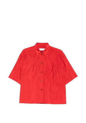 Jil Sander button-up short-sleeve shirt - Red