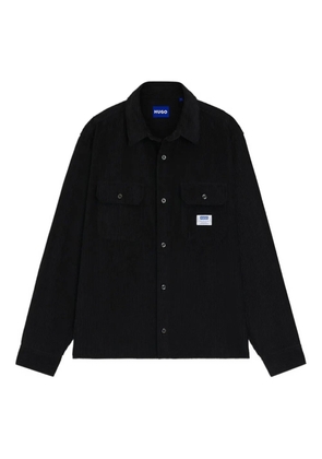 HUGO corduroy shirt jacket - Black