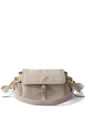 Prada medium Explore nappa shoulder bag - Neutrals