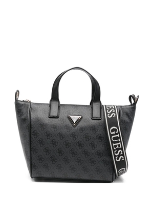 GUESS USA small patterned tote bag - Black