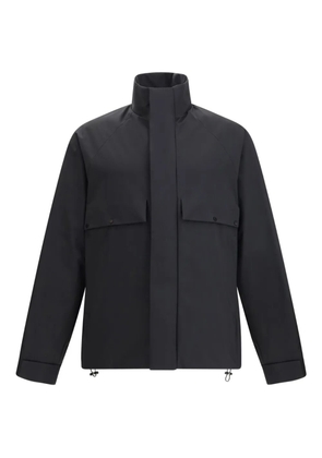 Moncler high-neck flap-pocket jacket - Black